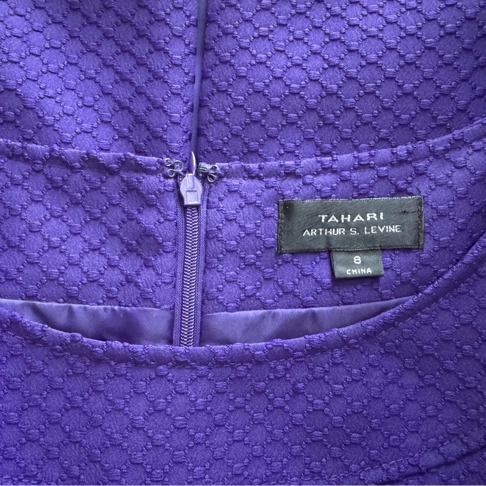 NWOT Tahari Arthur S. Levine Dress - Picture 5 of 6